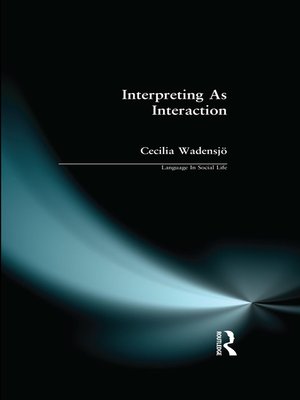 cover image of Interpreting As Interaction